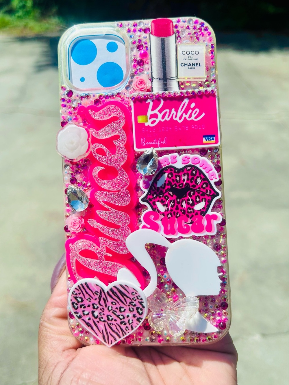 iPhone 14/15 PLUS🩷Bling Phone Case